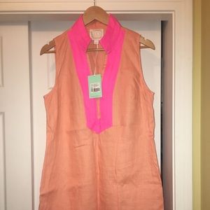 NWT Never Worn Sail to Sable Linen Tunic Dress